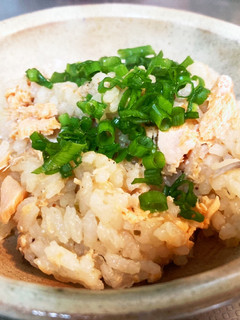 サーモンの炊き込みご飯 味噌味-レシピのメイン写真