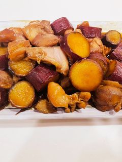 鶏肉とさつまいもの甘辛煮-レシピのメイン写真