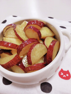 お弁当に♡さつまいものはちみつバター-レシピのメイン写真