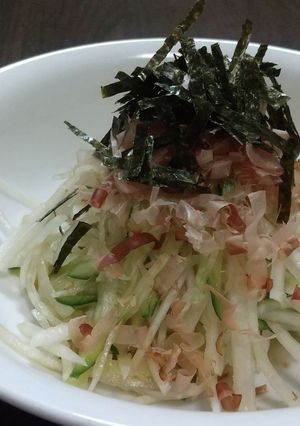 定番、居酒屋さんの大根サラダ-レシピのメイン写真
