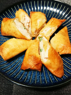 鶏ミンチとキャベツの春巻き-レシピのメイン写真