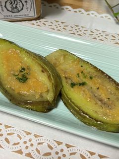 緑ナスのジューシー味噌焼き-レシピのメイン写真