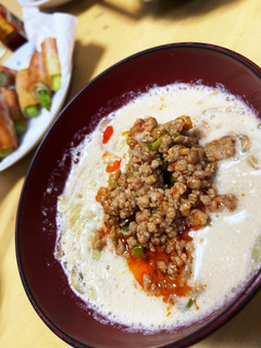 春雨レタスの豆乳坦々スープ-レシピのメイン写真