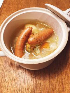 旨味ぎゅっ!ベーコンとソーセージのポトフ-レシピのメイン写真
