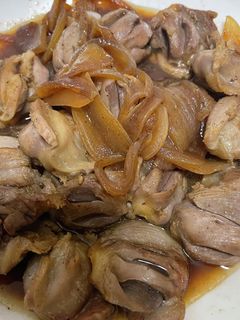 砂肝と玉ねぎの焼肉のタレ炒め-レシピのメイン写真
