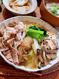 すき焼き風肉豆腐♩-レシピのメイン写真