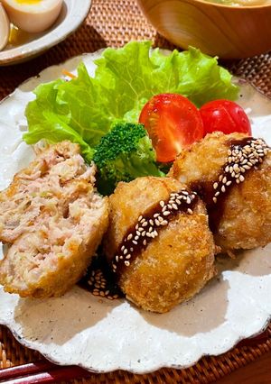 カット済キャベツで作るメンチカツ♩-レシピのメイン写真