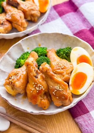 鶏手羽元のさっぱり煮-レシピのメイン写真