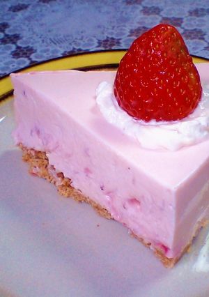 苺みるくレアチーズケーキ-レシピのメイン写真