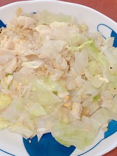 ダイエットササミとレタスチャーハン-レシピのメイン写真
