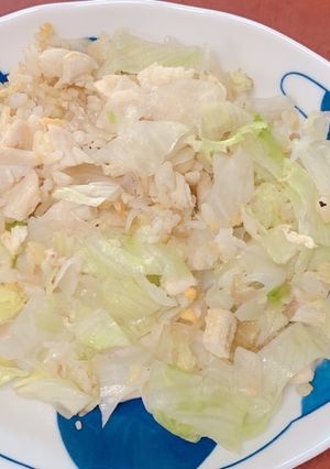ダイエットササミとレタスチャーハン-レシピのメイン写真