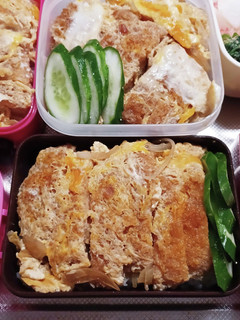 高校生息子、旦那、娘弁当(10/14)-レシピのメイン写真