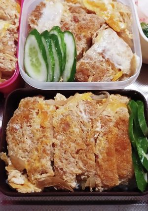 高校生息子、旦那、娘弁当(10/14)-レシピのメイン写真