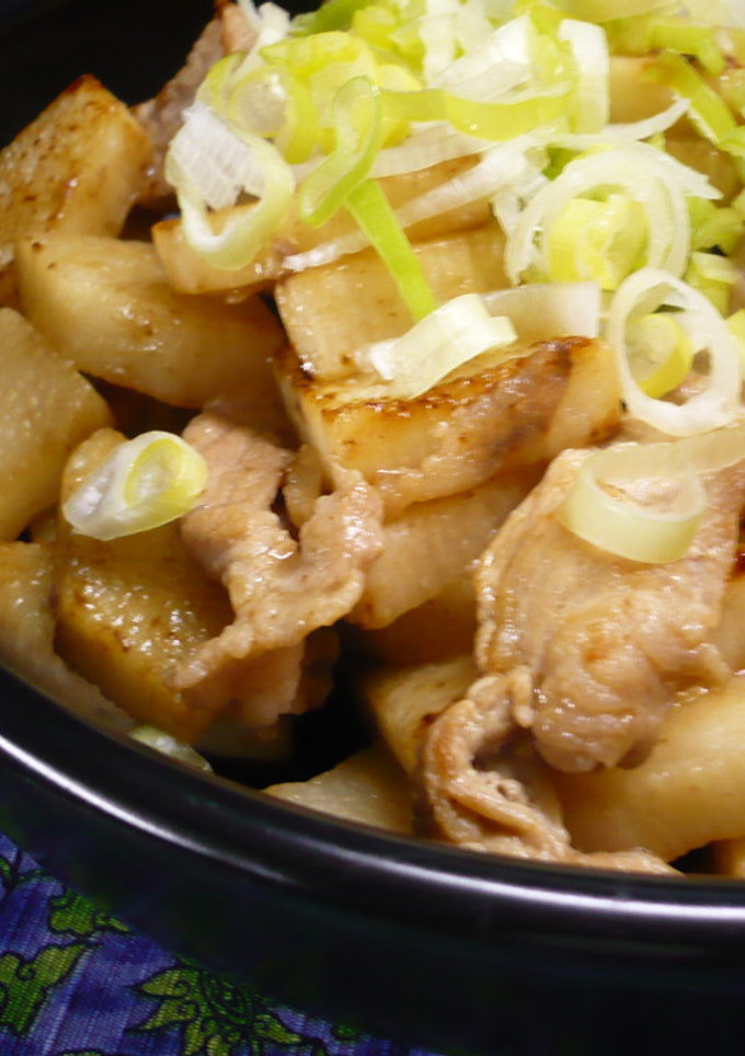 長いもの肉炒め✿-レシピのメイン写真