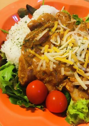 市販ルー●ミルクチキンハヤシライス-レシピのメイン写真