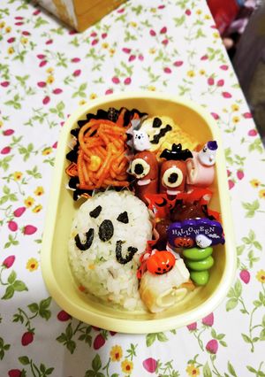 ハロウィンお弁当-レシピのメイン写真