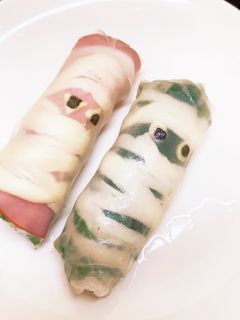 生春巻きのミイラ☆ハロウィン-レシピのメイン写真