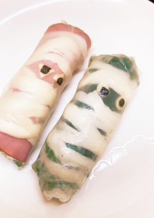生春巻きのミイラ☆ハロウィン-レシピのメイン写真