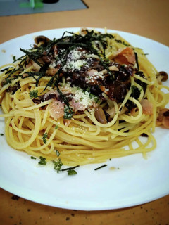 楢茸のパスタ!w❨(@≧↺≦@)❩wノ-レシピのメイン写真