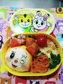 ドラミちゃんお弁当-レシピのメイン写真