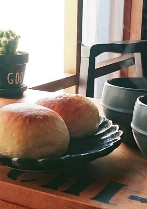 おうちカフェ★米粉と豆乳もっちりあんパン-レシピのメイン写真