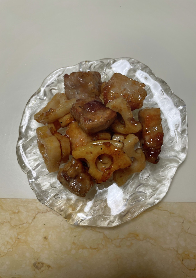 豚肉と蓮根の甘辛炒め-レシピのメイン写真