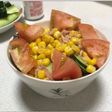 う米めんのサラダうどん