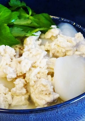 【男子ごはん】米粉のフォー風すいとん-レシピのメイン写真