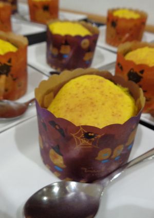 10月　おやつ作り　かぼちゃマフィン-レシピのメイン写真