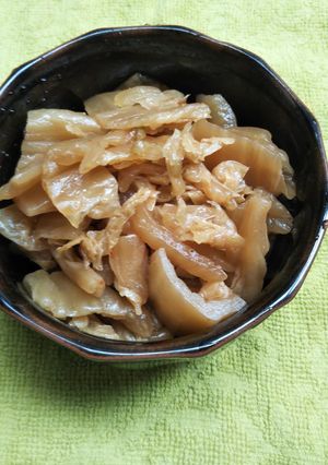 白菜古漬けの炒め煮-レシピのメイン写真