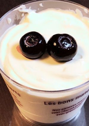 簡単デザート（ヨーグルトムース風）-レシピのメイン写真