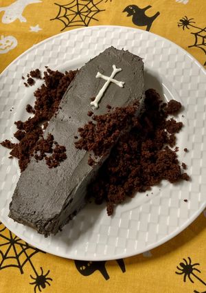 ハロウィンに☆棺サンドイッチケーキ-レシピのメイン写真