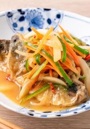 糀甘酒で作る王道の南蛮漬け-レシピのメイン写真
