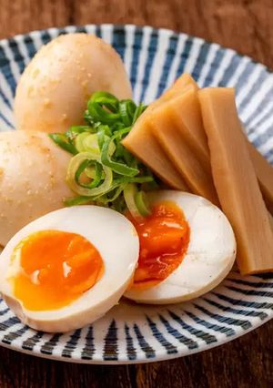 にんにくみそ味玉-レシピのメイン写真