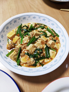 ニラ入り麻婆豆腐-レシピのメイン写真