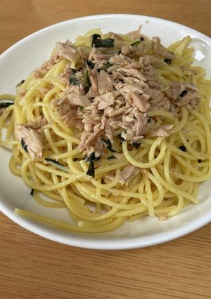 ツナ大葉パスタ-レシピのメイン写真
