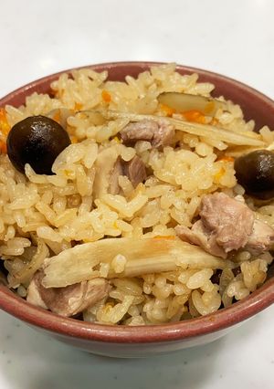 ♡昔ながらの炊き込みご飯♡-レシピのメイン写真