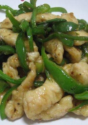 鶏ムネ肉のチンジャオロース風？-レシピのメイン写真