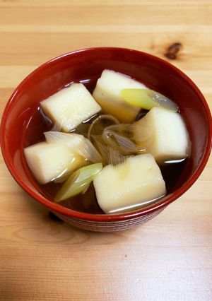 お吸い物 はんぺんとネギ-レシピのメイン写真