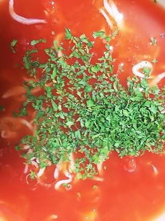 残ったトマト缶でレンチンスープ-レシピのメイン写真