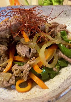 野菜たっぷり★牛肉のプルコギ風炒め-レシピのメイン写真