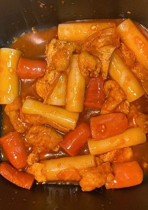 韓国料理　簡単トッポギ-レシピのメイン写真