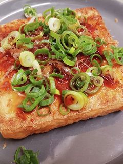 ずぼらおつまみ②厚揚げカリカリ焼き-レシピのメイン写真