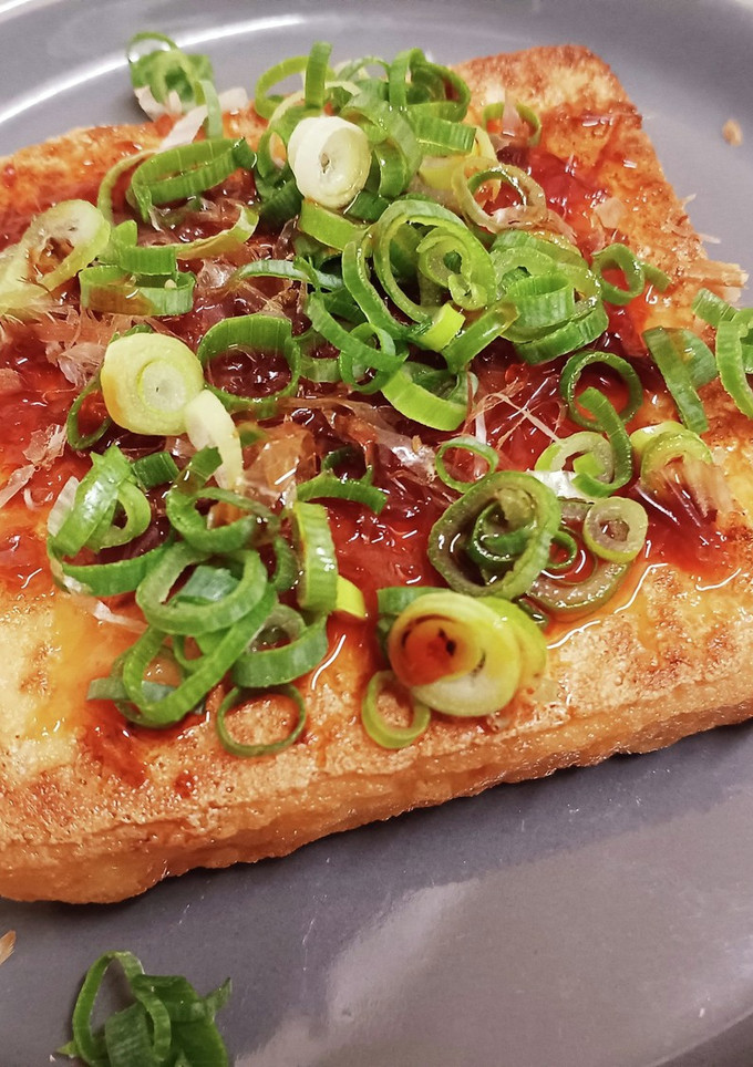 ずぼらおつまみ②厚揚げカリカリ焼き-レシピのメイン写真