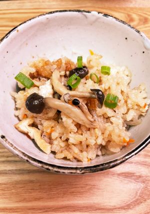 うちの炊き込みご飯☆調味料は123☆-レシピのメイン写真