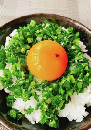 生ニラ☆ご飯がススム丼-レシピのメイン写真