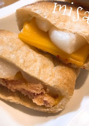 餅入り明太チーズ☆de☆薄揚げ焼き☆-レシピのメイン写真