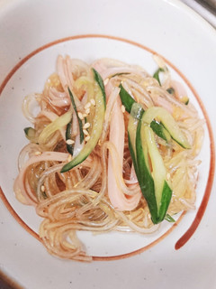 中華春雨サラダ-レシピのメイン写真
