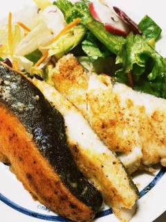 かけてやくだけタラと鮭でカレームニエル -レシピのメイン写真