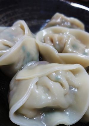 干し椎茸たっぷり♪水餃子-レシピのメイン写真